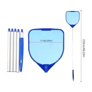 Epuisette Piscine Blanche